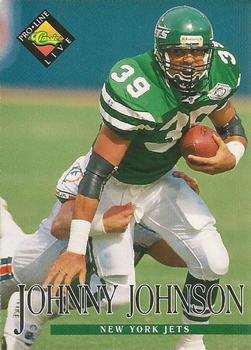 Johnny Johnson New York Jets 1994 Pro Line Live NFL #106
